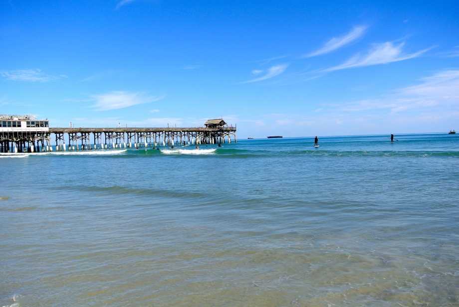 Cocoa Beach, du surf et des pélicans :)