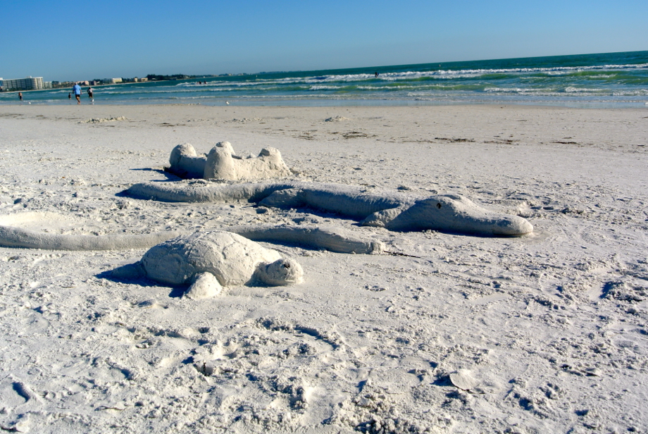 Le sable blanc de Siesta Key