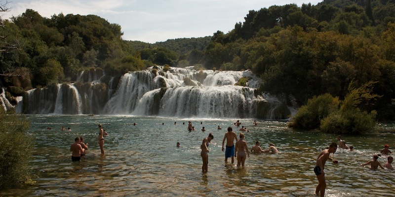 Le parc national de Krka (prononciation : inconnue)