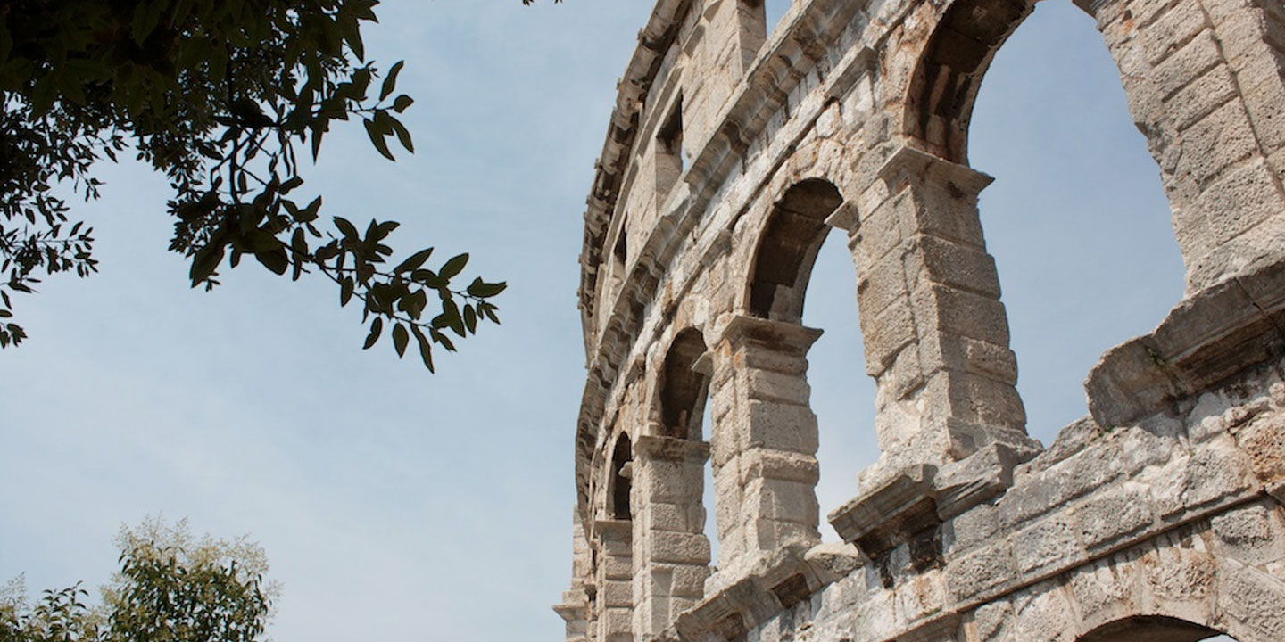 Les vestiges romains de Pula